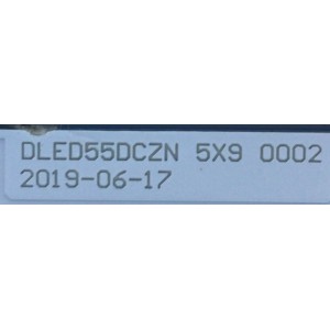 KIT DE LED'S PARA TV SCEPTRE (5 PIEZAS) / NUMERO DE PARTE DLED55DCZN / 15A/HT6/F3 / DLED55DCZN 5X9 0002 / E503117 / 1.17.01.0000045-000 / PANEL LC546PU2L-03 / MODELOS N55 / N55 KSTV83BB / N55 HITV83BB